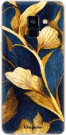 Phone Cover iSaprio Gold Leaves pro Samsung Galaxy A8 2018 - Kryt na mobil