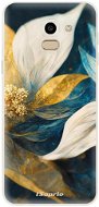 Phone Cover iSaprio Gold Petals pro Samsung Galaxy J6 - Kryt na mobil