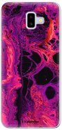 iSaprio Abstract Dark 01 pro Samsung Galaxy J6+ - Phone Cover