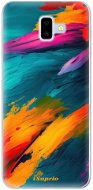iSaprio Blue Paint pro Samsung Galaxy J6+ - Phone Cover