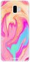 Phone Cover iSaprio Orange Liquid pro Samsung Galaxy J6+ - Kryt na mobil