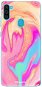 iSaprio Orange Liquid pro Samsung Galaxy M11 - Phone Cover
