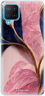 iSaprio Pink Blue Leaves pro Samsung Galaxy M12 - Phone Cover