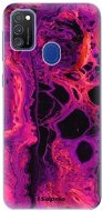 iSaprio Abstract Dark 01 pro Samsung Galaxy M21 - Phone Cover