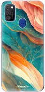 iSaprio Abstract Marble pro Samsung Galaxy M21 - Phone Cover