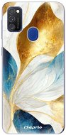 iSaprio Blue Leaves pro Samsung Galaxy M21 - Phone Cover
