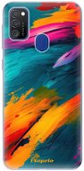 iSaprio Blue Paint pro Samsung Galaxy M21 - Phone Cover