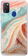 iSaprio Orange and Blue pro Samsung Galaxy M21 - Phone Cover