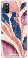iSaprio Purple Leaves pro Samsung Galaxy M21 - Phone Cover