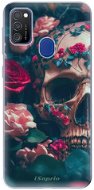 iSaprio Skull in Roses pro Samsung Galaxy M21 - Phone Cover