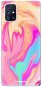 Kryt na mobil iSaprio Orange Liquid pre Samsung Galaxy M31s - Kryt na mobil