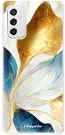iSaprio Blue Leaves pro Samsung Galaxy M52 5G - Phone Cover