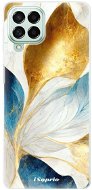 iSaprio Blue Leaves pro Samsung Galaxy M53 5G - Phone Cover