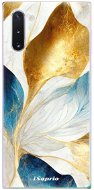 Phone Cover iSaprio Blue Leaves pro Samsung Galaxy Note 10 - Kryt na mobil