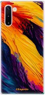 iSaprio Orange Paint pro Samsung Galaxy Note 10 - Phone Cover