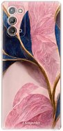 iSaprio Pink Blue Leaves pre Samsung Galaxy Note 20 - Kryt na mobil