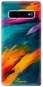 iSaprio Blue Paint pro Samsung Galaxy S10 - Phone Cover