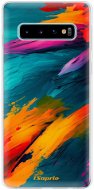 iSaprio Blue Paint pre Samsung Galaxy S10 - Kryt na mobil
