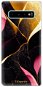 iSaprio Gold Pink Marble pro Samsung Galaxy S10 - Phone Cover