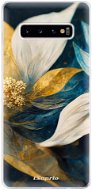 iSaprio Gold Petals pro Samsung Galaxy S10+ - Phone Cover