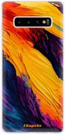iSaprio Orange Paint pro Samsung Galaxy S10+ - Phone Cover