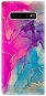 iSaprio Purple Ink pro Samsung Galaxy S10+ - Phone Cover