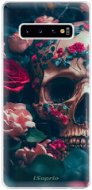 iSaprio Skull in Roses pro Samsung Galaxy S10+ - Phone Cover