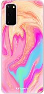 iSaprio Orange Liquid pre Samsung Galaxy S20 - Kryt na mobil