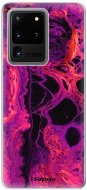 iSaprio Abstract Dark 01 pro Samsung Galaxy S20 Ultra - Phone Cover