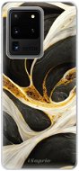 iSaprio Black and Gold pro Samsung Galaxy S20 Ultra - Phone Cover