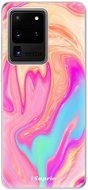 iSaprio Orange Liquid pro Samsung Galaxy S20 Ultra - Phone Cover