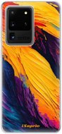 iSaprio Orange Paint pro Samsung Galaxy S20 Ultra - Phone Cover