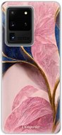 iSaprio Pink Blue Leaves pre Samsung Galaxy S20 Ultra - Kryt na mobil