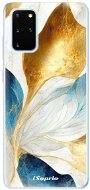 iSaprio Blue Leaves pro Samsung Galaxy S20+ - Phone Cover