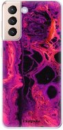 iSaprio Abstract Dark 01 pro Samsung Galaxy S21 - Phone Cover