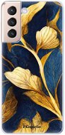 iSaprio Gold Leaves pro Samsung Galaxy S21 - Phone Cover