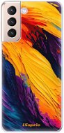 iSaprio Orange Paint pro Samsung Galaxy S21 - Phone Cover