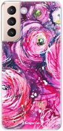 iSaprio Pink Bouquet pro Samsung Galaxy S21 - Phone Cover