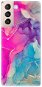 iSaprio Purple Ink pro Samsung Galaxy S21 - Phone Cover