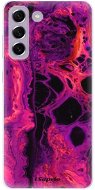 iSaprio Abstract Dark 01 pro Samsung Galaxy S21 FE 5G - Phone Cover