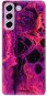 iSaprio Abstract Dark 01 pro Samsung Galaxy S21 FE 5G - Phone Cover