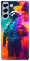 Kryt na mobil iSaprio Astronaut in Colors pre Samsung Galaxy S21 FE 5G - Kryt na mobil