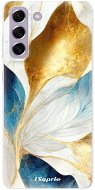 iSaprio Blue Leaves pro Samsung Galaxy S21 FE 5G - Phone Cover