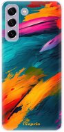 iSaprio Blue Paint pro Samsung Galaxy S21 FE 5G - Phone Cover