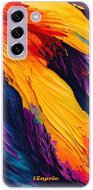 iSaprio Orange Paint pro Samsung Galaxy S21 FE 5G - Phone Cover