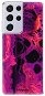 iSaprio Abstract Dark 01 pro Samsung Galaxy S21 Ultra - Phone Cover