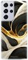 iSaprio Black and Gold pro Samsung Galaxy S21 Ultra - Phone Cover