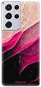 iSaprio Black and Pink pro Samsung Galaxy S21 Ultra - Phone Cover