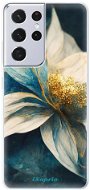 Kryt na mobil iSaprio Blue Petals pre Samsung Galaxy S21 Ultra - Kryt na mobil
