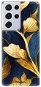iSaprio Gold Leaves pro Samsung Galaxy S21 Ultra - Phone Cover